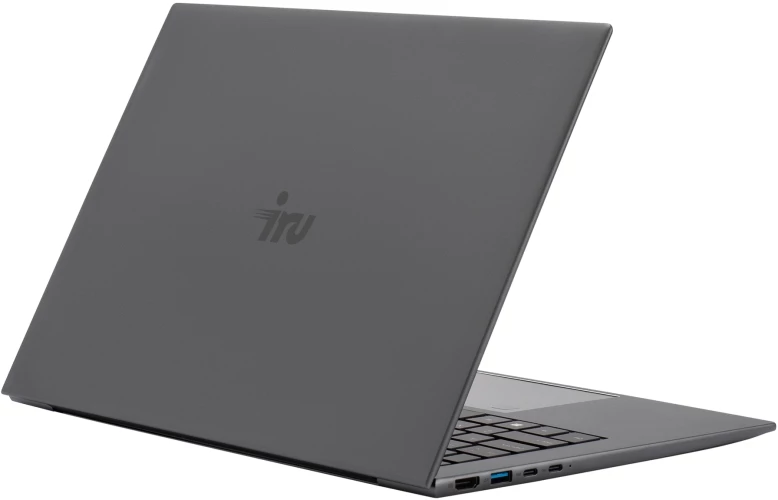 Ноутбук IRU Planio 14INP N-series N100 8Gb SSD256Gb Intel UHD Graphics 14" IPS FHD (1920x1080) Windows 11 Pro Multi Language 64 grey WiFi BT Cam 5000mAh (2023712)