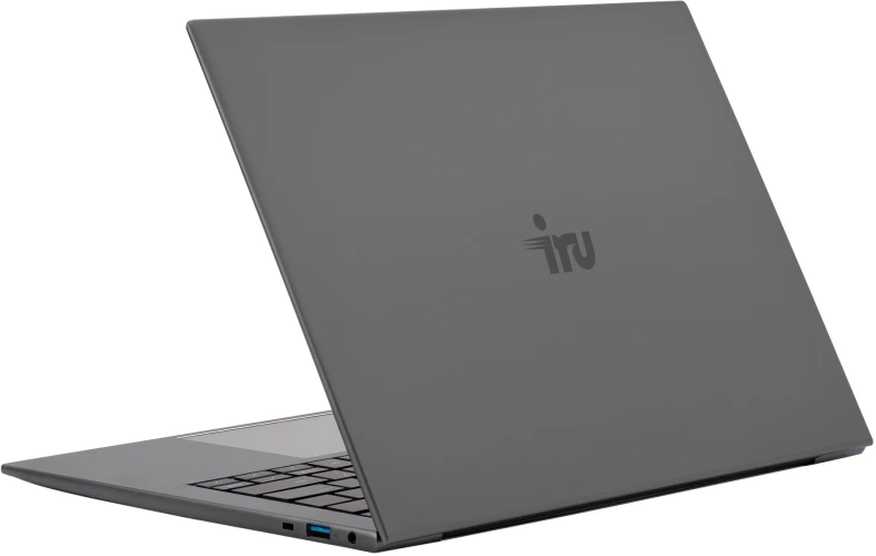Ноутбук IRU Planio 14INP N-series N100 8Gb SSD256Gb Intel UHD Graphics 14" IPS FHD (1920x1080) Windows 11 Pro Multi Language 64 grey WiFi BT Cam 5000mAh (2023712)