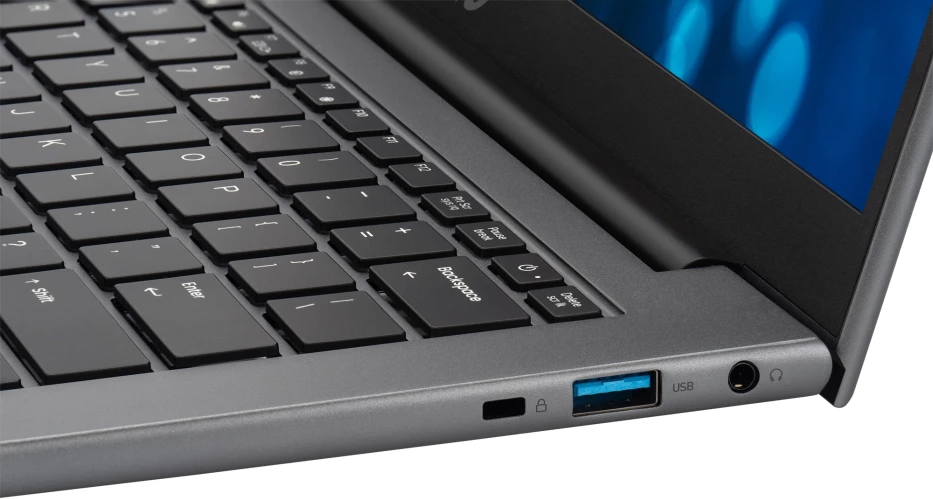 Ноутбук IRU Planio 14INP N-series N100 8Gb SSD256Gb Intel UHD Graphics 14" IPS FHD (1920x1080) Windows 11 Pro Multi Language 64 grey WiFi BT Cam 5000mAh (2023712)