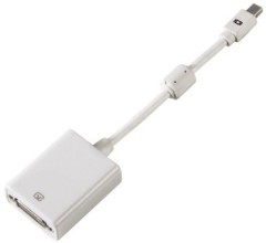 Адаптер Hama miniDisplayPort (m) DVI-D (f) 0.1м (00053248) феррит.кольца