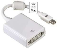 Адаптер Hama miniDisplayPort (m) DVI-D (f) 0.1м (00053248) феррит.кольца