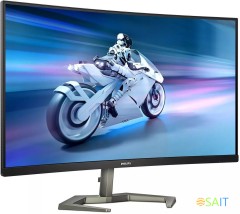 Монитор Philips 31.5" 32M1C5500VL черный VA LED 1ms 16:9 HDMI матовая 3000:1 250cd 178гр/178гр 2560x1440 144Hz DP QHD 7.83кг