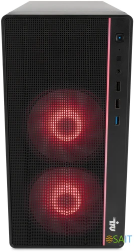 ПК IRU Game 510H6SEA MT i3 13100F (3.4) 16Gb SSD512Gb RTX3050 6Gb FreeDOS GbitEth 500W черный (RUS) (2074666)