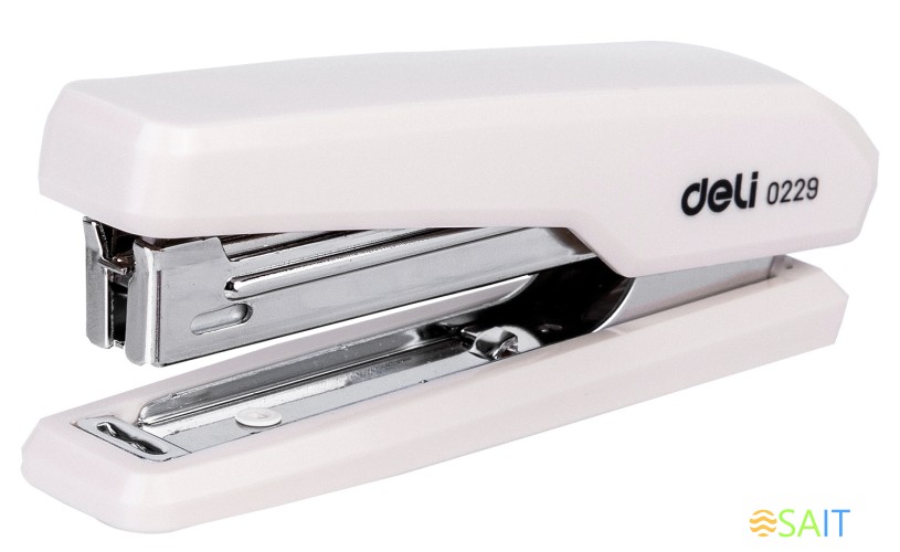 Комплект степлер+скобы Deli E0229A N10 (15листов) ассорти 50скоб блистер