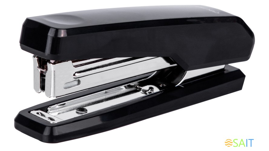 Комплект степлер+скобы Deli E0229A N10 (15листов) ассорти 50скоб блистер