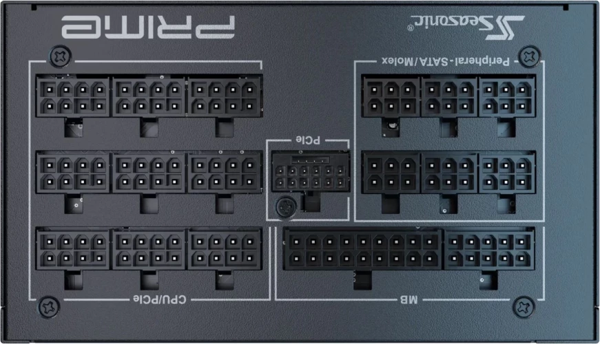 Блок питания Seasonic ATX 1300W PRIME TX-1300 Gen.5 80+ titanium (20+4pin) APFC 135mm fan 18xSATA Cab Manag RTL