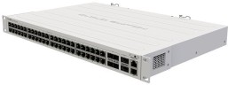Коммутатор MikroTik CRS354-48G-4S+2Q+RM (L3) 1x100Мбит/с 48x1Гбит/с 4SFP+ 2xQSFP+ управляемый