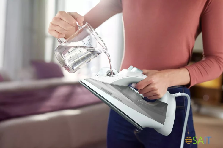 Утюг Philips DST5010/10 2400Вт серый/белый