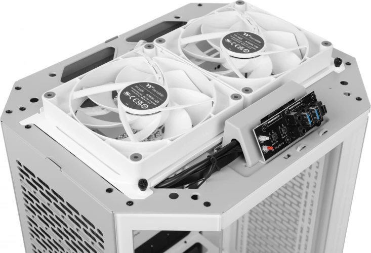 Корпус Thermaltake The Tower 300 Limestone серый без БП mATX 8x120mm 6x140mm 2xUSB3.0 audio bott PSU