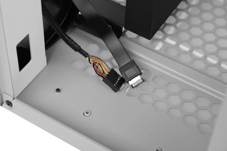 Корпус Thermaltake The Tower 300 Limestone серый без БП mATX 8x120mm 6x140mm 2xUSB3.0 audio bott PSU