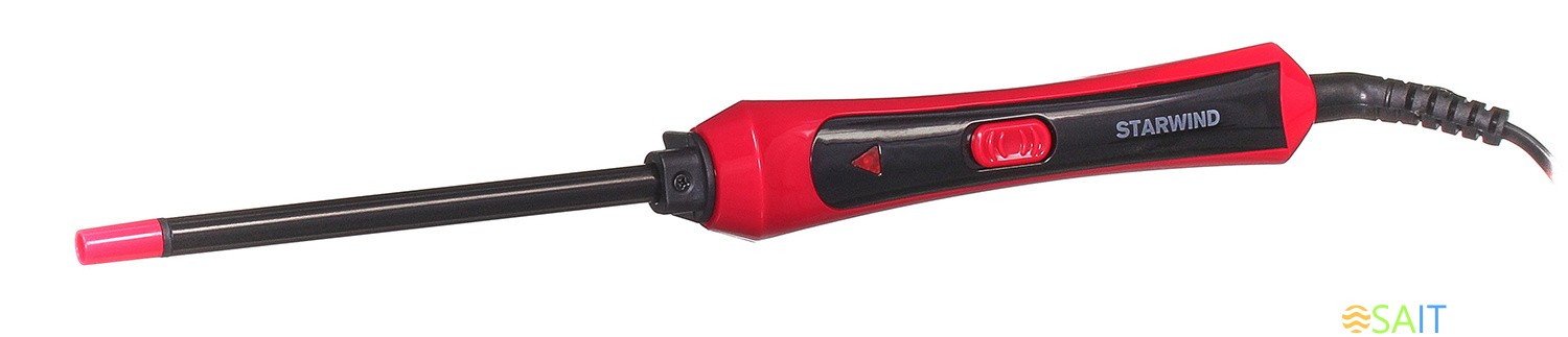 Щипцы Starwind SHE6610 30Вт розовый/черный макс.темп.:180С покрытие:керамическое