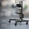 Мобильная стойка ONKRON на 1 ТВ ONKRON TS1881 Black