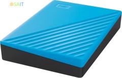 Жесткий диск WD USB3.2 Gen1 5TB WDBPKJ0050BBL-WESN My Passport 2.5" голубой
