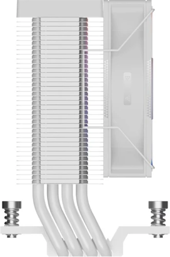 Устройство охлаждения(кулер) PcCooler R400 ARGB Soc-AM5/AM4/1200/1700/1851 белый 4-pin 18-30dB Al+Cu 180W Ret (R400-WHAWYX-US)