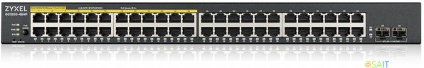 Коммутатор Zyxel GS190048HPV2-EU0101F (L2) 48x1Гбит/с 2SFP 24PoE+ 170W управляемый