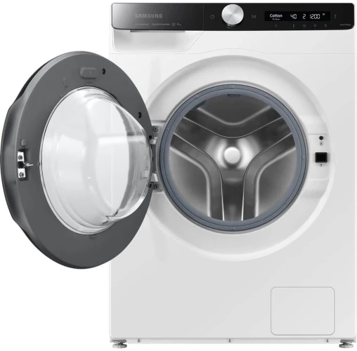 Стиральная машина Samsung WW80AG6S28AELP класс: A загр.фронтальная макс.:8кг белый инвертор