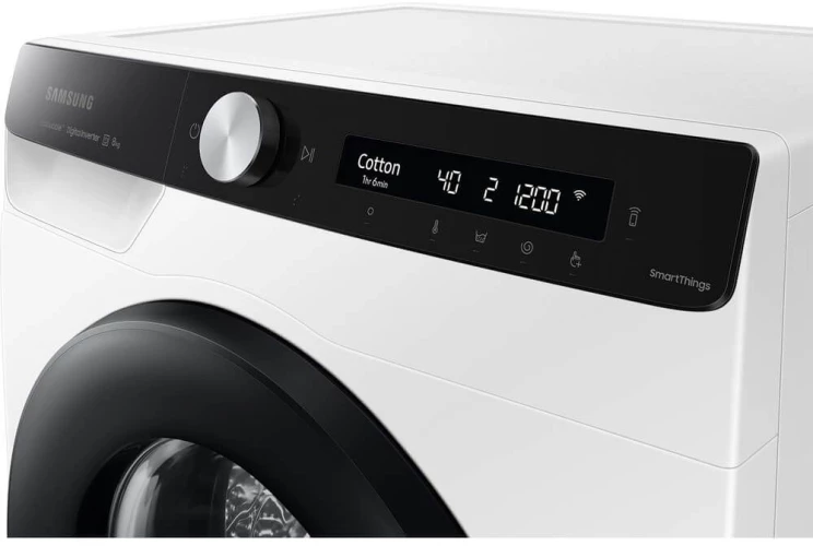 Стиральная машина Samsung WW80AG6S28AELP класс: A загр.фронтальная макс.:8кг белый инвертор