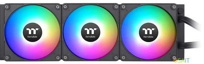 Система водяного охлаждения Thermaltake TH360 V2 Ultra EX ARGB Soc-AM5/AM4/1200/1700/1851 черный 4-pin 28.5dB Al LCD Ret (CL-W415-PL12SW-A)