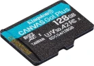 Флеш карта microSDXC 128GB Kingston SDCG4/128GBSP Canvas Go! Plus V30 A2 w/o adapter