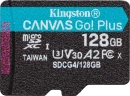 Флеш карта microSDXC 128GB Kingston SDCG4/128GBSP Canvas Go! Plus V30 A2 w/o adapter