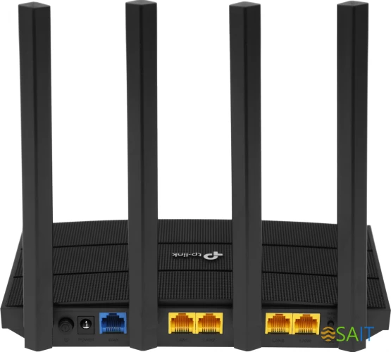 Роутер беспроводной TP-Link Archer C80 AC1900 10/100/1000BASE-TX черный