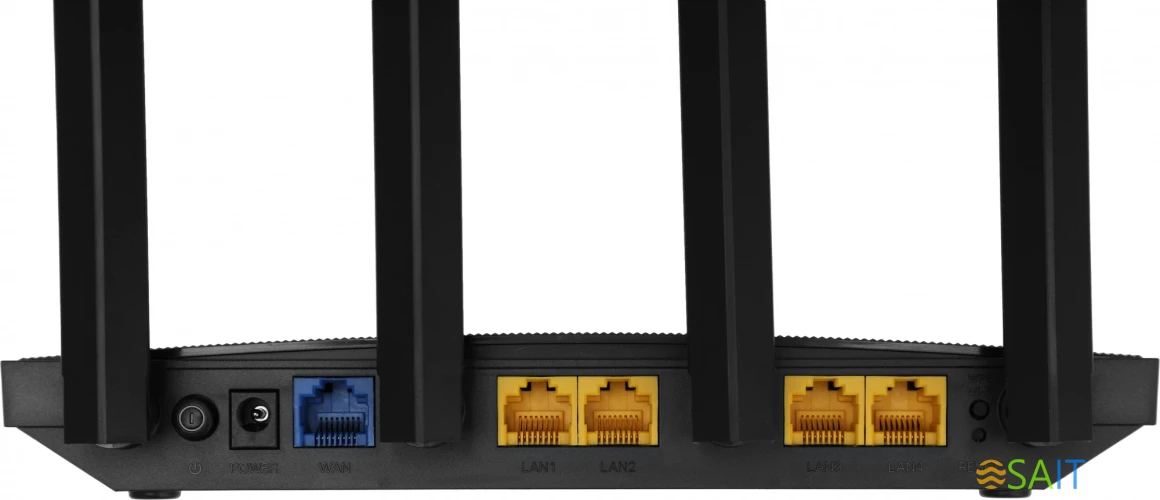 Роутер беспроводной TP-Link Archer C80 AC1900 10/100/1000BASE-TX черный