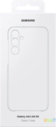 Чехол (клип-кейс) Samsung для Samsung Galaxy A16 Clear Case Clear Case A16 прозрачный (EF-QA166CTEGRU)