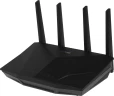Роутер беспроводной Asus RT-AX5400 AX5400 10/100/1000BASE-TX/4G ready черный