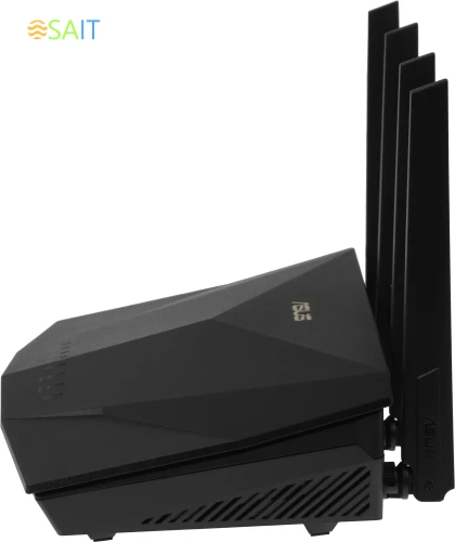 Роутер беспроводной Asus RT-AX5400 AX5400 10/100/1000BASE-TX/4G ready черный