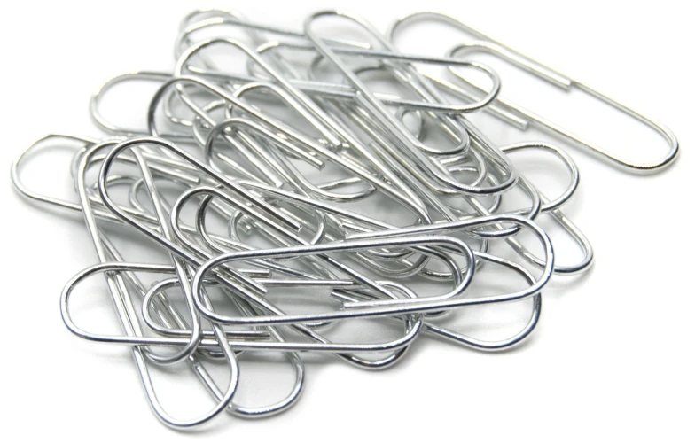 Скрепки Silwerhof Daily металл оцинкованные 25мм (упак.:100шт) картонная коробка