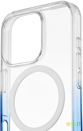 Чехол (клип-кейс) uBear для Apple iPhone 16 Pro Max Fusion with MagSafe синий (CS448EB69PFS-I24M)