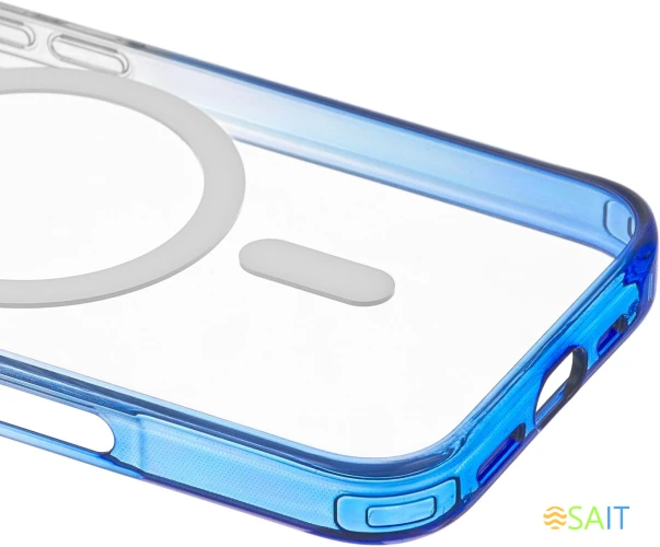 Чехол (клип-кейс) uBear для Apple iPhone 16 Pro Max Fusion with MagSafe синий (CS448EB69PFS-I24M)