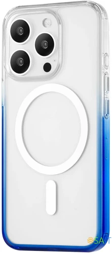 Чехол (клип-кейс) uBear для Apple iPhone 16 Pro Max Fusion with MagSafe синий (CS448EB69PFS-I24M)