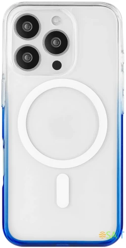 Чехол (клип-кейс) uBear для Apple iPhone 16 Pro Max Fusion with MagSafe синий (CS448EB69PFS-I24M)