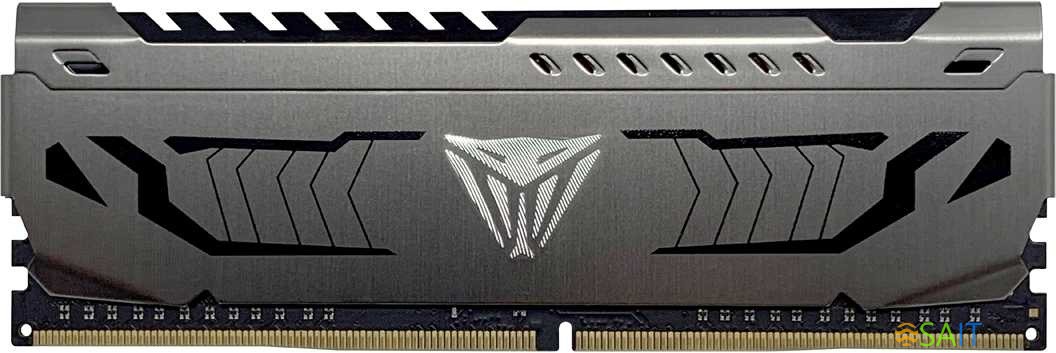 Память DDR4 16Gb 3600MHz Patriot PVS416G360C8 Viper Steel RTL Gaming PC4-28800 CL18 DIMM 288-pin 1.35В с радиатором Ret