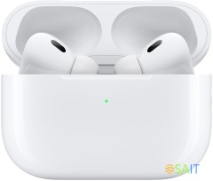 Гарнитура внутриканальные Apple AirPods Pro 2 2023 USB-C A3047/A3048/A2968 белый беспроводные bluetooth в ушной раковине (MTJV3ZA/A)