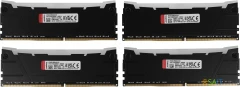 Память DDR4 4x32GB 3600MHz Kingston KF436C18RB2AK4/128 Fury Renegade RGB RTL Gaming PC4-28800 CL18 DIMM 288-pin 1.35В dual rank с радиатором Ret