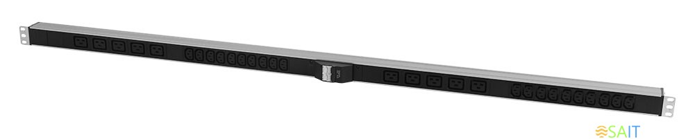 Блок распределения питания Rem R-32-20C13-10C19-A-I-1420-K верт.размещ. 10xC19 20xC13 базовые 32A клеммная колодка