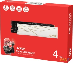 Накопитель SSD A-Data PCIe 5.0 x4 4TB SMAR-980B-4TCS Mars 980 Blade M.2 2280