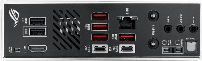 Материнская плата Asus ROG STRIX B850-I GAMING WIFI SocketAM5 AMD B850 2xDDR5 mini-ITX AC`97 8ch(7.1) 2.5Gg RAID+HDMI