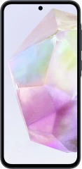Смартфон Samsung SM-A356E Galaxy A35 5G 128Gb 8Gb темно-синий моноблок 3G 4G 2Sim 6.6" 1080x2340 Android 14 50Mpix 802.11 a/b/g/n/ac/ax NFC GPS GSM900/1800 GSM1900 Protect microSD max1024Gb
