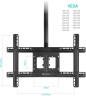 Кронштейн для телевизора Onkron N1L черный 32"-80" макс.68.2кг потолочный поворот и наклон