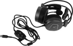 Наушники с микрофоном A4Tech Bloody MC750 серый 2.3м мониторные USB оголовье (MC750 GREY)