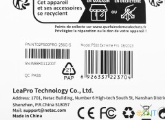 Флеш карта microSDXC 256GB Netac NT02P500PRO-256G-S P500 Extreme Pro A1 w/o adapter