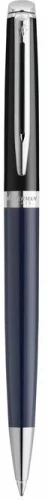 Ручка шариков. Waterman Hemisphere Colour Blocking (2202850) черн/синий M син. черн. подар.кор.