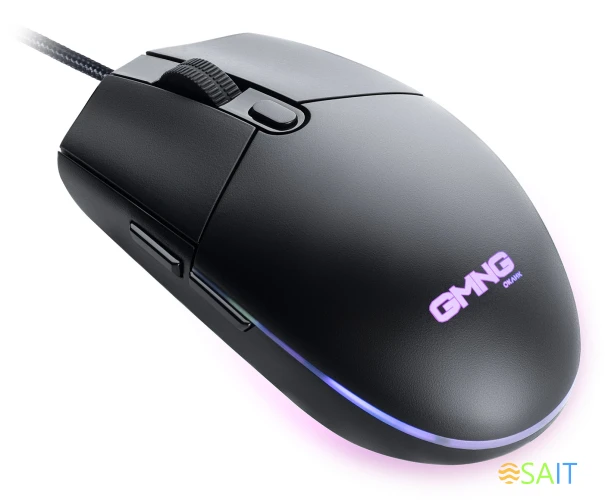 Мышь GMNG XM002 черный оптическая 7200dpi USB для ноутбука 6but