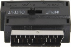 Адаптер аудио-видео Ningbo SCART (m)/3хRCA (f)/S-VIDEO (f) черный (JSP005)