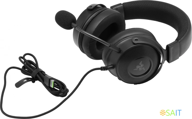 Наушники с микрофоном Razer Kraken V3 черный 1.2м мониторные оголовье (RZ04-03770200-R3M1)