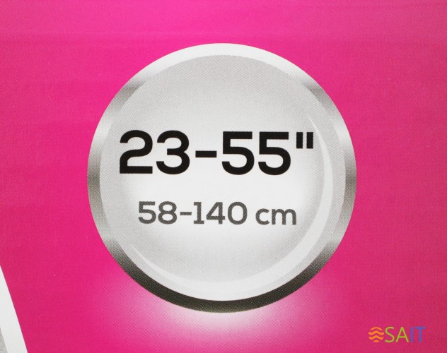 Кронштейн для телевизора Ultramounts UM869 черный 23"-55" макс.35кг настенный поворот и наклон