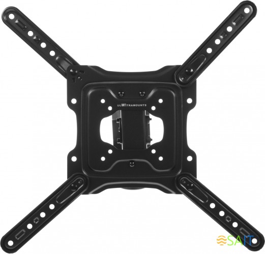 Кронштейн для телевизора Ultramounts UM869 черный 23"-55" макс.35кг настенный поворот и наклон